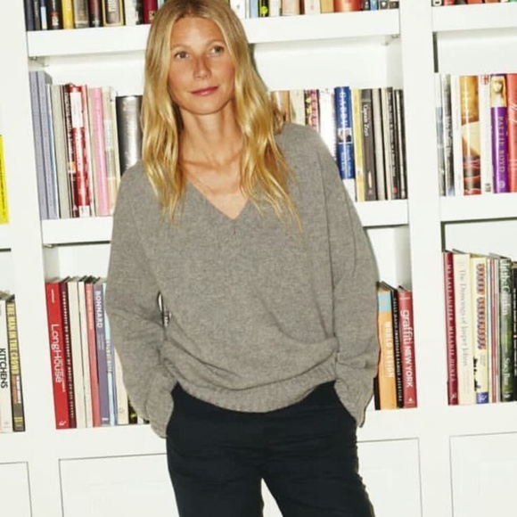 J. Crew Cotton Cashmere V-Neck Knit Pullover Sweater - Picture 1 of 6